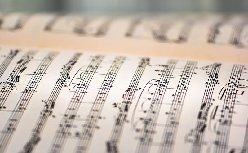 Piano Music Score